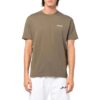 Camiseta Off-White para hombre FW22 con estampado de flechas, cuello redondo y pantalones cortos, color verde