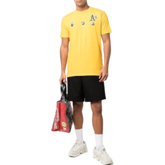 Camiseta Off-White x MBL con el logotipo de los Oakland Athletics