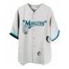 Camiseta Off-White x New Era x MLB Miami Marlins «Blanco, azul y negro»
