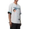 Camiseta Off-White x New Era x MLB Miami Marlins «Blanco, azul y negro»