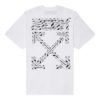 Camiseta oversize con estampado de logotipo de Arrows de la colección SS20 «Blanca»