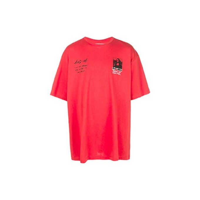 Camiseta oversize Mona Lisa «Roja»