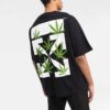 Camiseta oversize Weed Arrows «Black Green»