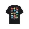 Camiseta OW con varios logotipos