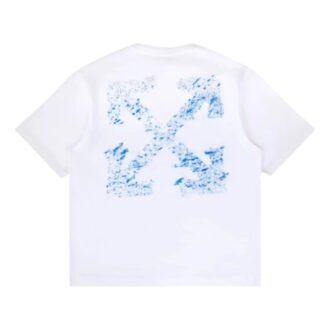 Camiseta Paint Splatter Arrow Diag Fit «Blanca»