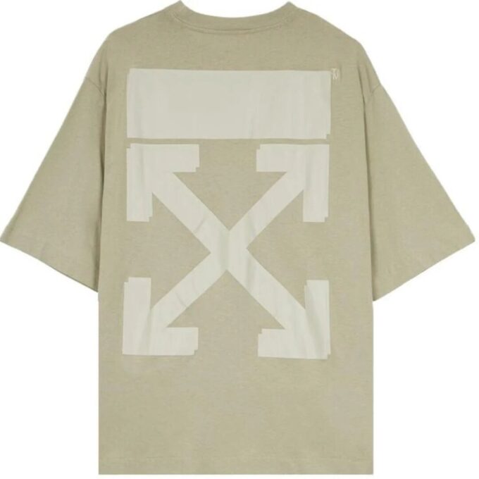 Camiseta Rubber Arrows «Olive Green White»