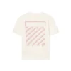 Camiseta S/S con garabatos en diagonal