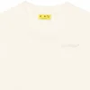 Camiseta S/S con garabatos en diagonal