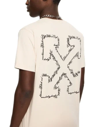 Camiseta Script Arrow Slim