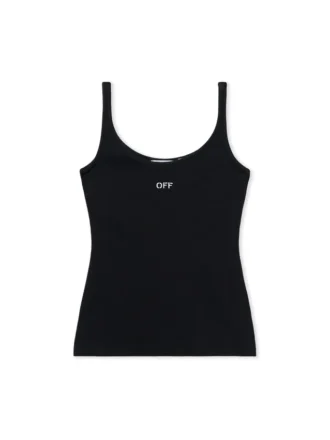 Camiseta sin mangas acanalada Off Stamp
