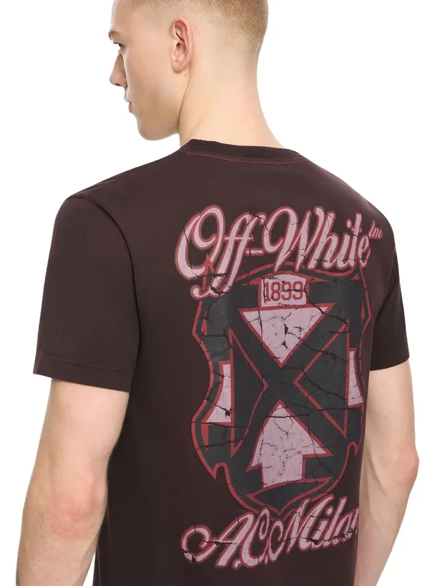 Camiseta Slim de Off-White™ c/o AC Milan Camiseta Slim de Off-White™ c/o AC Milan