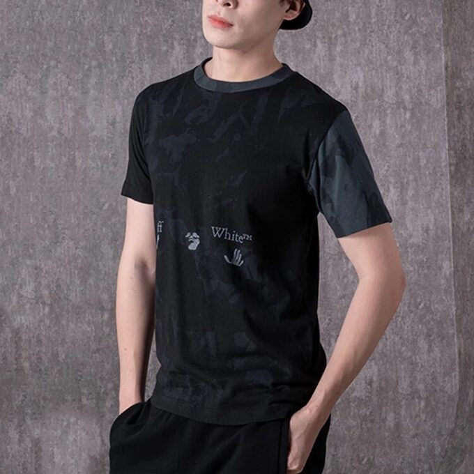 Camiseta Tie Dye «Negro/Gris»