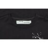 Camiseta unisex negra de manga corta holgada con estampado Portrait S/S OVER TEE en Pantalones Cortos
