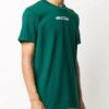 Camiseta verde con estampado del logotipo de Off-White para hombre