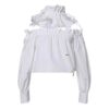 Camisetas blancas de manga larga Off-White en Pantalones Cortos