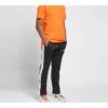 Camisetas de cuello redondo con logo impreso para hombre, naranja