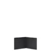 Cartera plegable diagonal