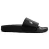 Chanclas de piscina Off-White con estampado multilogo, color negro