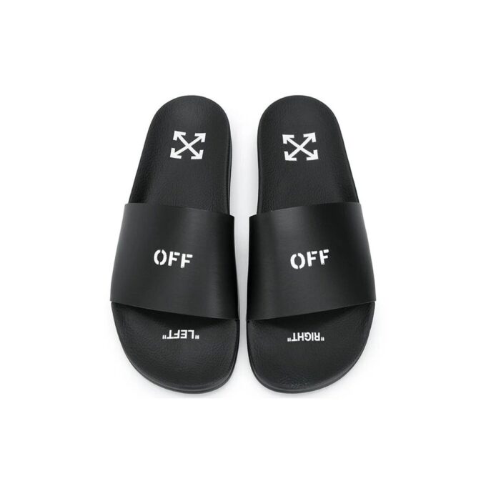 Chanclas de piscina Off-White «Negras»