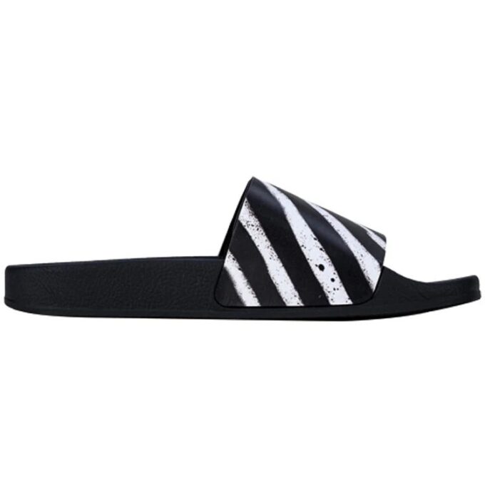 Chanclas «Graffiti – Negro Blanco»