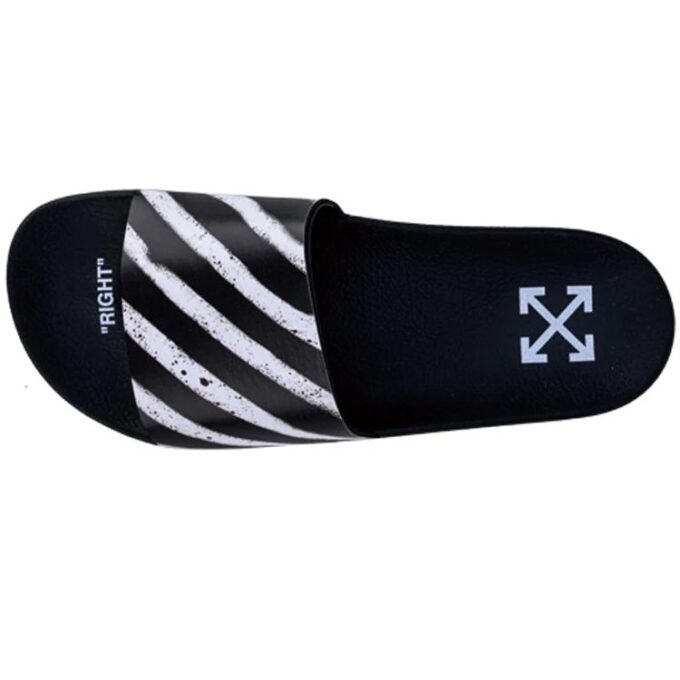 Chanclas «Graffiti – Negro Blanco»