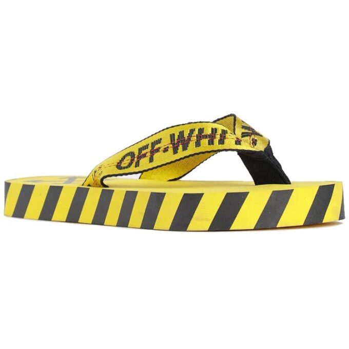 Chanclas «Graphic Print – Yellow»