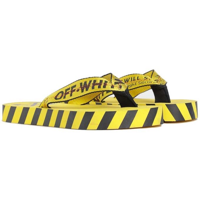 Chanclas «Graphic Print – Yellow»