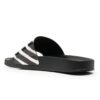 Chanclas «Spray Stripe – Negro Blanco»