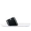 Chanclas «Towel – Blanco Negro»