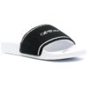 Chanclas «Towel – Blanco Negro»