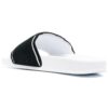 Chanclas «Towel – Blanco Negro»