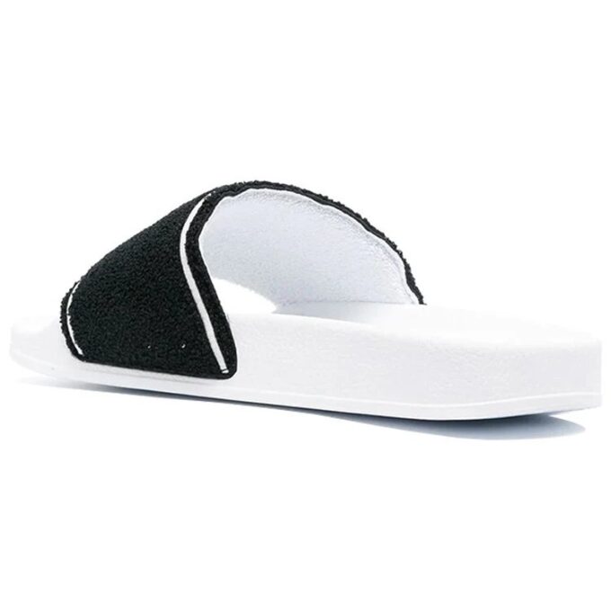 Chanclas «Towel – Blanco Negro»