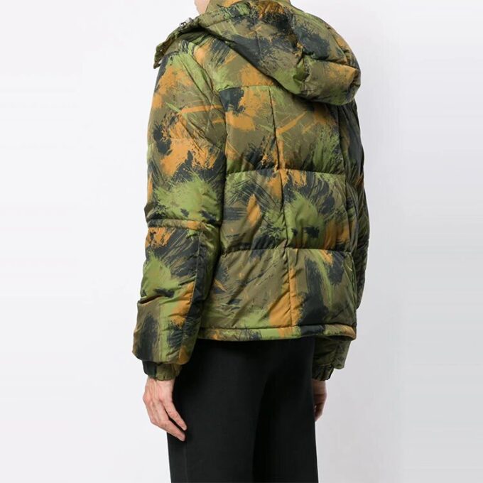 Chaqueta acolchada de camuflaje «Green»