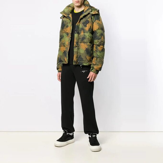 Chaqueta acolchada de camuflaje «Green»