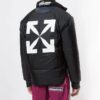 Chaqueta acolchada reversible con estampado de flechas de Arrows
