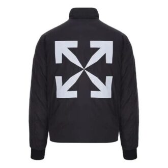 Chaqueta acolchada reversible con motivo de flechas de Arrows