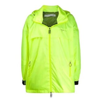 Chaqueta Alphabet de la colección SS21, fina y ligera, corte holgado, verde