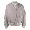 Chaqueta aviador Twist SS21, corte holgado, gris