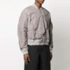 Chaqueta aviador Twist SS21, corte holgado, gris