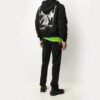 Chaqueta bomber con capucha y motivo de flechas estampadas