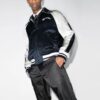 Chaqueta bomber con estampado de logotipo