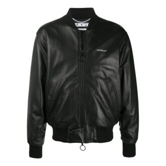 Chaqueta bomber de cuero Agreement