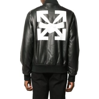 Chaqueta bomber de cuero Agreement