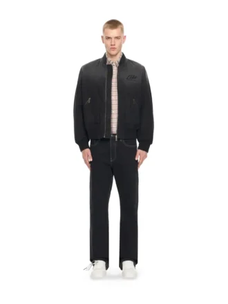 Chaqueta bomber OWR con degradado