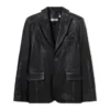 Chaqueta Bookish Buffalo de botonadura sencilla