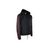 Chaqueta casual con capucha y cremallera SS21, versión estándar, negro