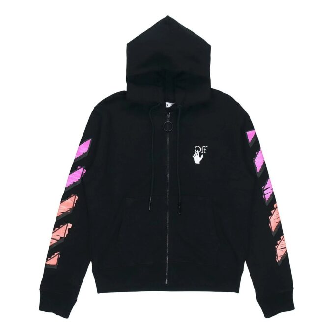 Chaqueta clásica con cremallera degradada SS21, versión Ordinary, negra