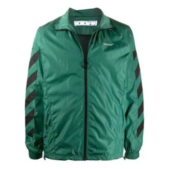 Chaqueta con adornos de rayas diagonales