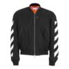 Chaqueta con bolsillo con cremallera y estampado para hombre de Off-White, color negro