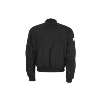 Chaqueta con bolsillo con cremallera y estampado para hombre de Off-White, color negro